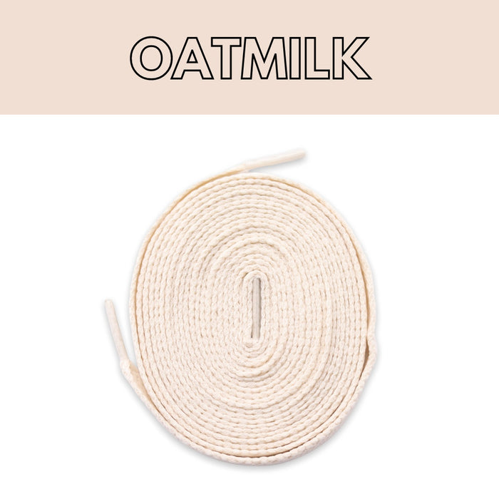Flat Thin - Jordan 1 Laces Basics Flat Thin - Oat Milk