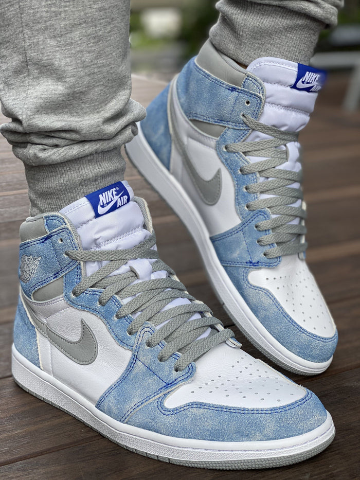 Flat Thin - Jordan 1 Laces Basics Flat Thin - Smoke Grey Shadow 2.0