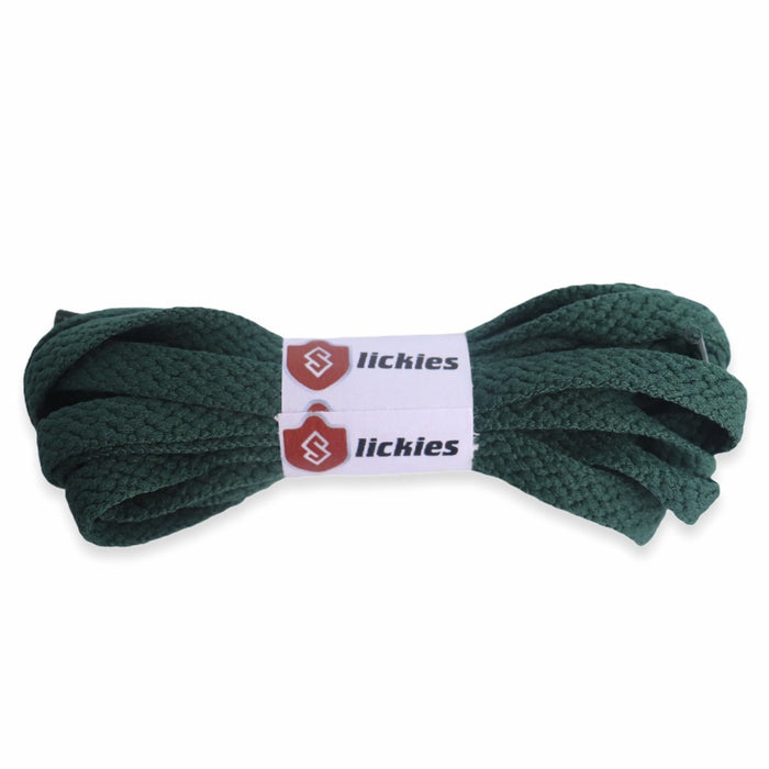Flat Thin - Jordan 1 Laces Basics Flat Thin - Spartan Green | Team Green