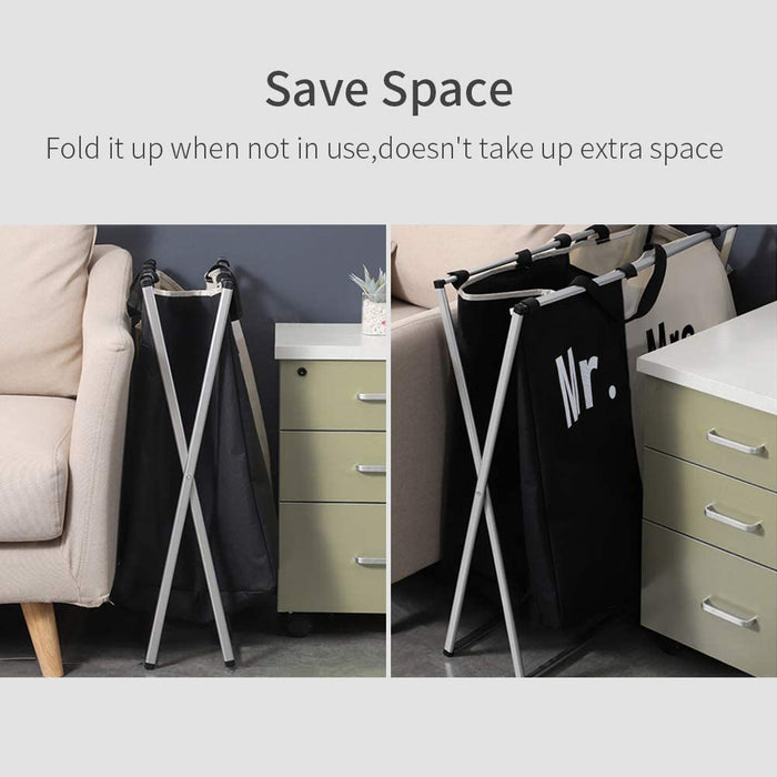 2 Section Laundry Basket