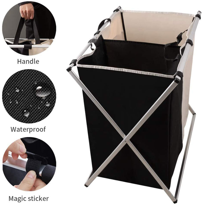 2 Section Laundry Basket