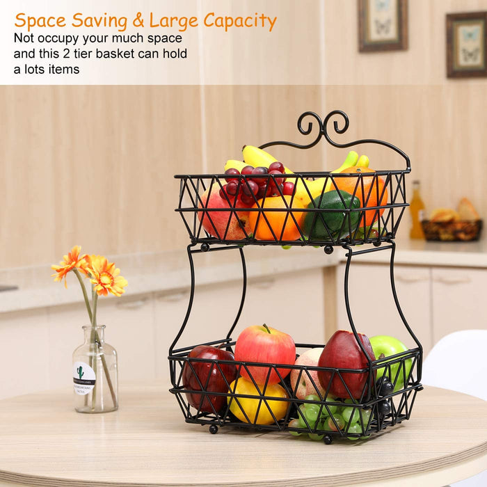 2 Tier Fruit Basket
