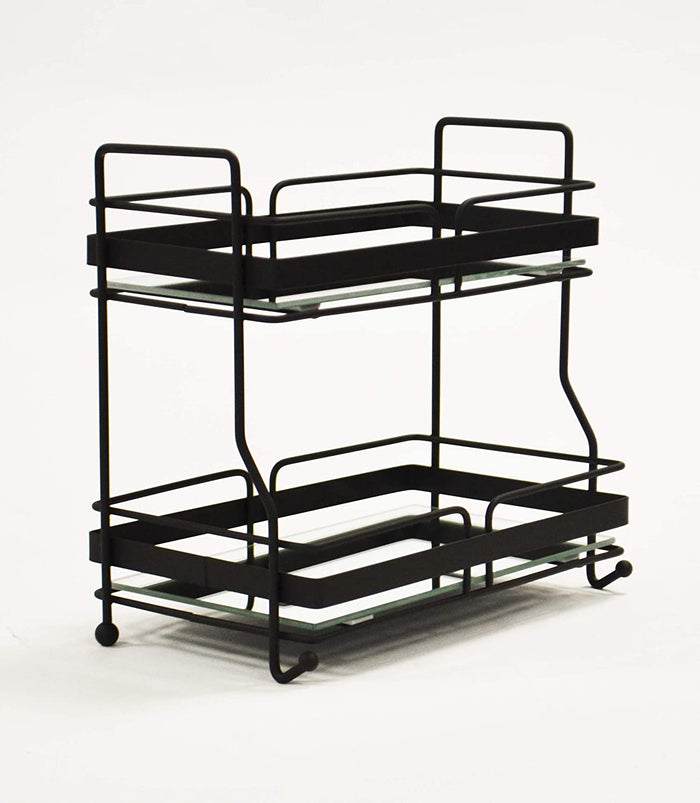 2-Tier Mirrored Tray