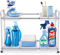 2-Tier Under Sink Expandable Cabinet Shelf