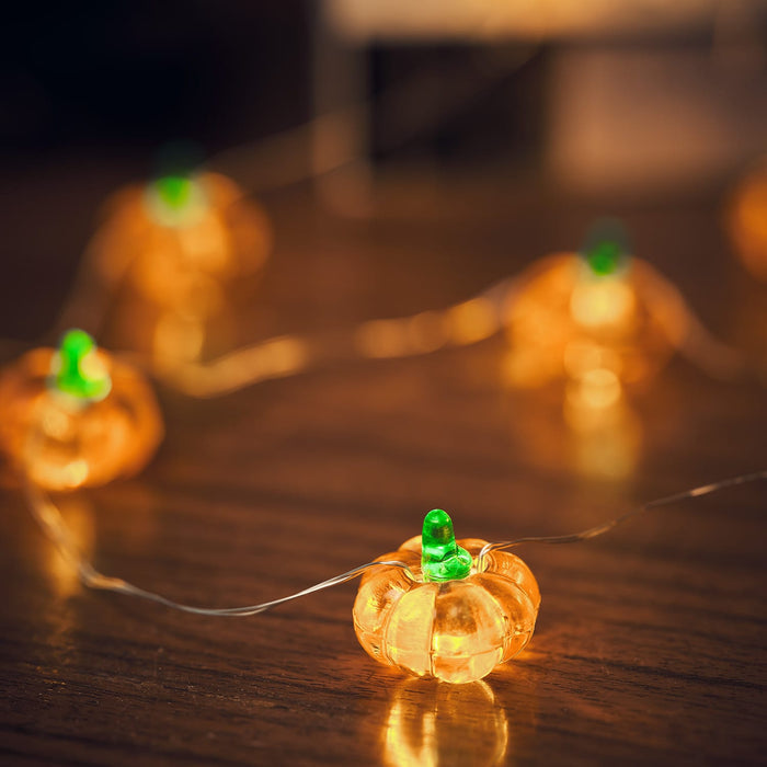 20 Pumpkin Micro Lights