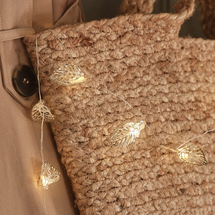 20 Silver Leaf Micro Fairy Lights
