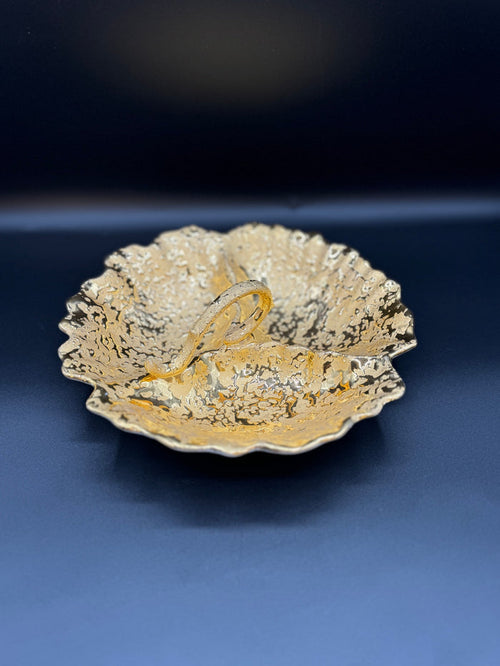 22K Weeping Gold Candy Dish