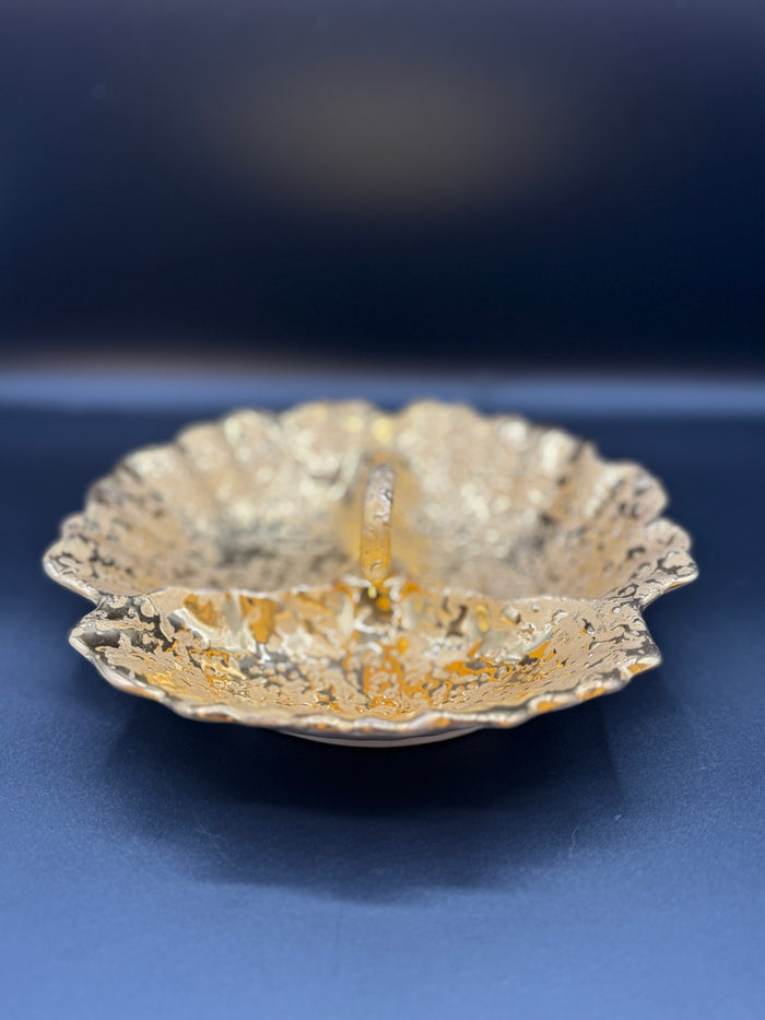 22K Weeping Gold Candy Dish