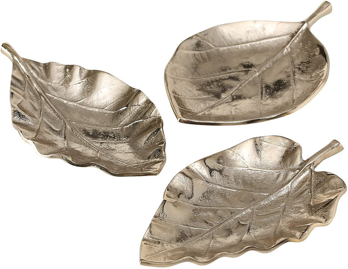 3 Piece Leaf Dish Set