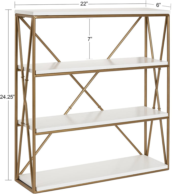 4-Layer Luxe Wall Shelves