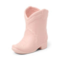 6.0oz Nashville Ceramic Boot Pink Matte Finish