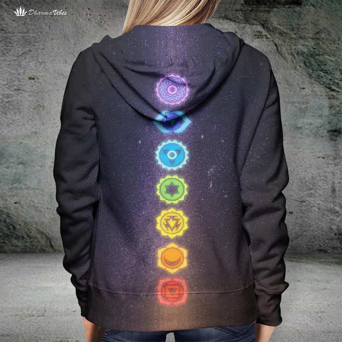 7 Chakras by McAshe Hoodie