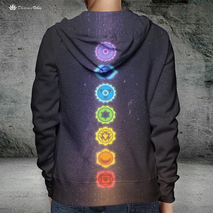 7 Chakras by McAshe Hoodie