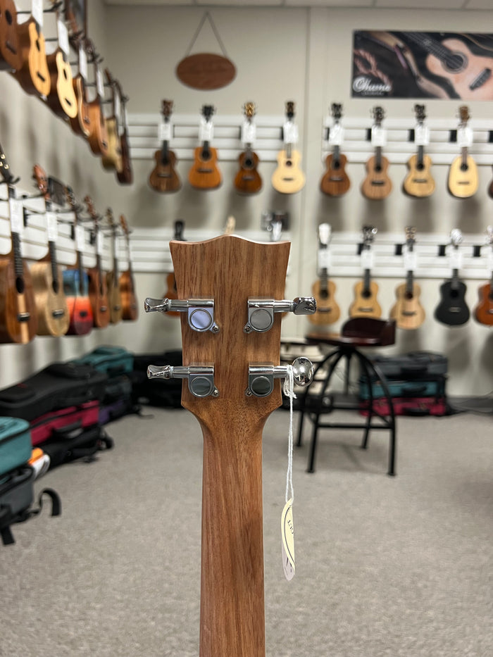 AMAHI UK-990B Striped Ebony Baritone Ukulele w/Case - UK-990B