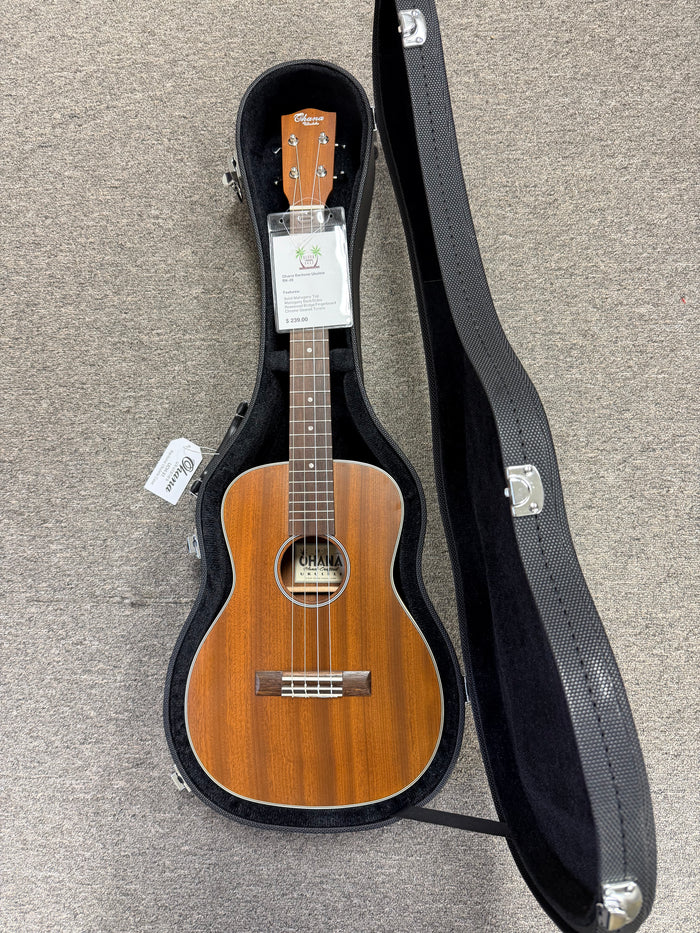 Ohana Black Baritone Hardshell Case - UCH-31
