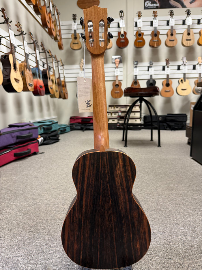 OHANA TK-50ME Solid Cedar/Ebony Tenor Ukulele