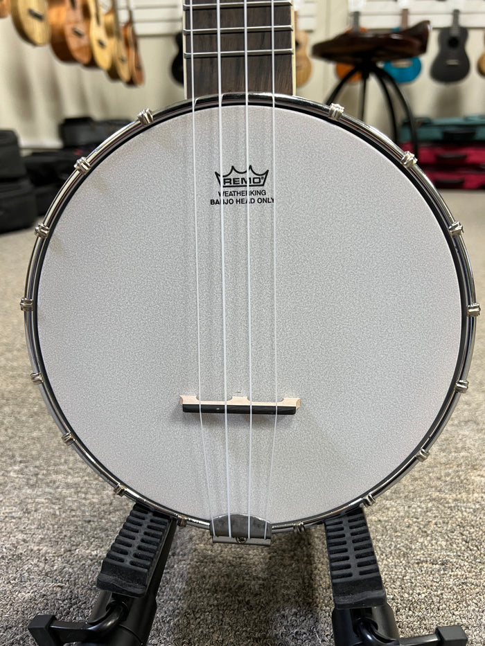 OHANA TK-120BUC Tenor Banjolele - Banjo Ukulele - Closed Back - Aloha City Ukes