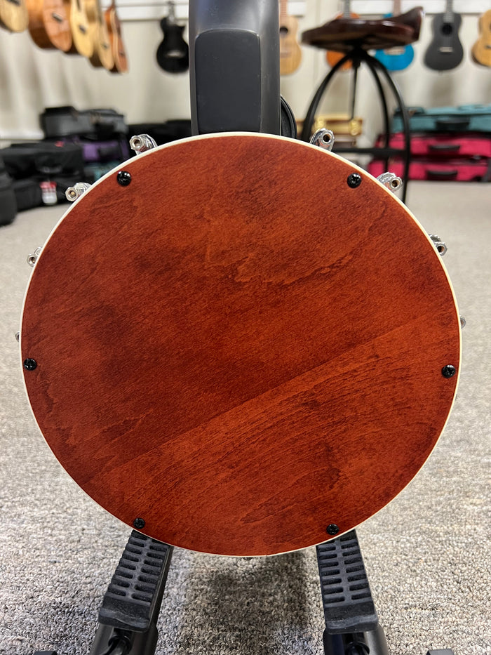 OHANA TK-120BUC Tenor Banjolele - Banjo Ukulele - Closed Back - Aloha City Ukes