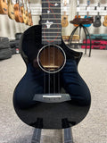 Enya EUT-M6 Black Solid Mahogany Tenor Ukulele w/Case - Aloha City Ukes
