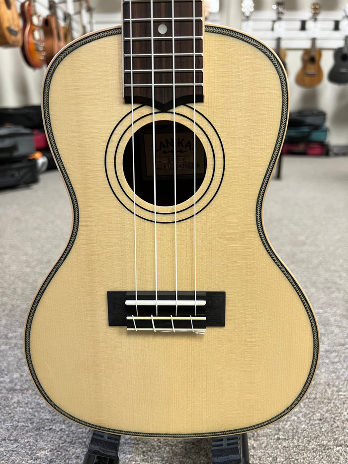 Lanikai SPST-C Concert Ukulele w/Case - Solid Spruce/Morado - Aloha City Ukes