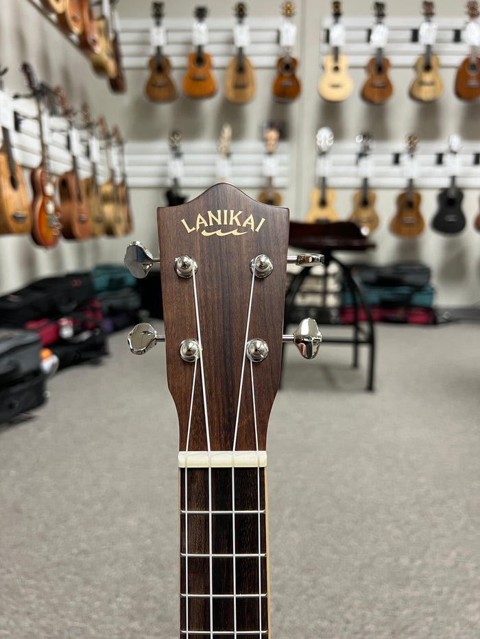 Lanikai SPST-C Concert Ukulele w/Case - Solid Spruce/Morado - Aloha City Ukes