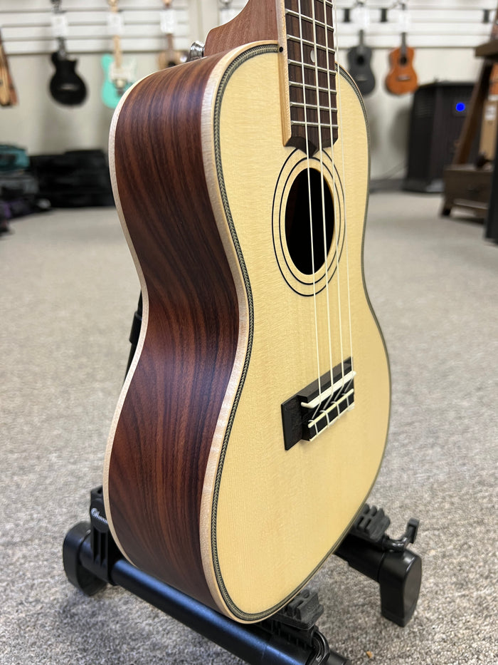 Lanikai SPST-C Concert Ukulele w/Case - Solid Spruce/Morado - Aloha City Ukes