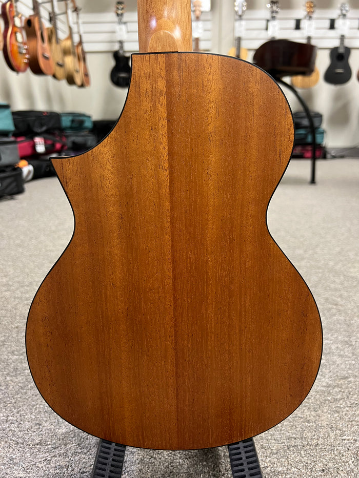 Twisted Wood Ember EM-600T Mahogany Tenor Ukulele w/Case - Solid Top - Aloha City Ukes