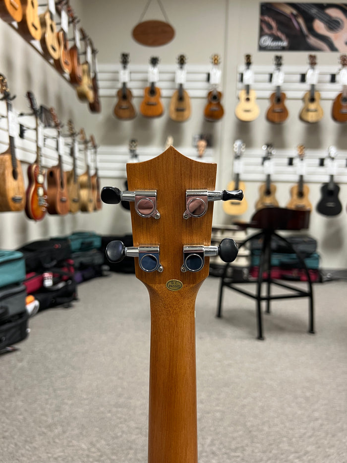 Twisted Wood Ember EM-600T Mahogany Tenor Ukulele w/Case - Solid Top - Aloha City Ukes