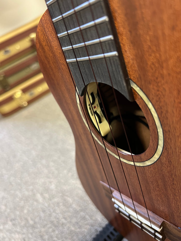 Flight Antonia CE Solid Mahogany Electric Concert Ukulele w/Case - Aloha City Ukes