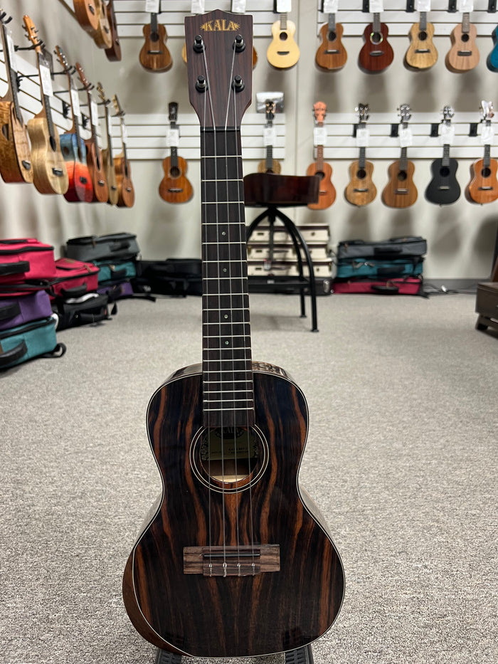 KALA KA-PX-EBY-C Premier Exotic Ebony Concert Ukulele