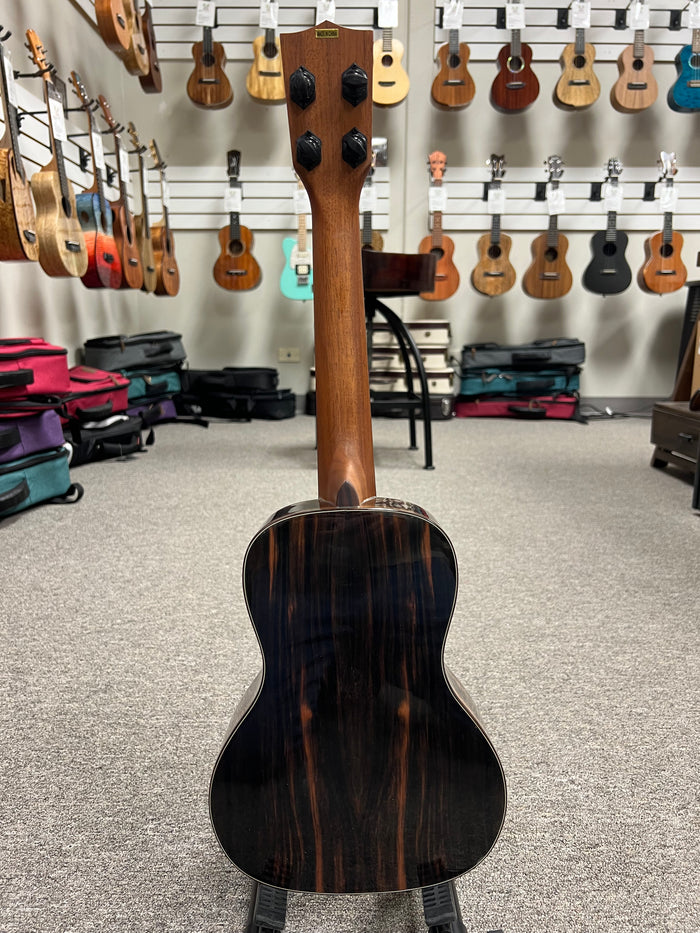 KALA KA-PX-EBY-C Premier Exotic Ebony Concert Ukulele