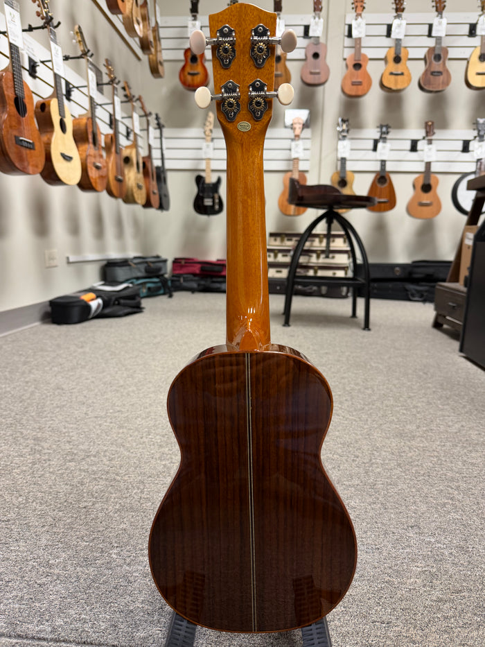 OHANA SK-50G Soprano Ukulele - Solid Cedar/Solid Rosewood
