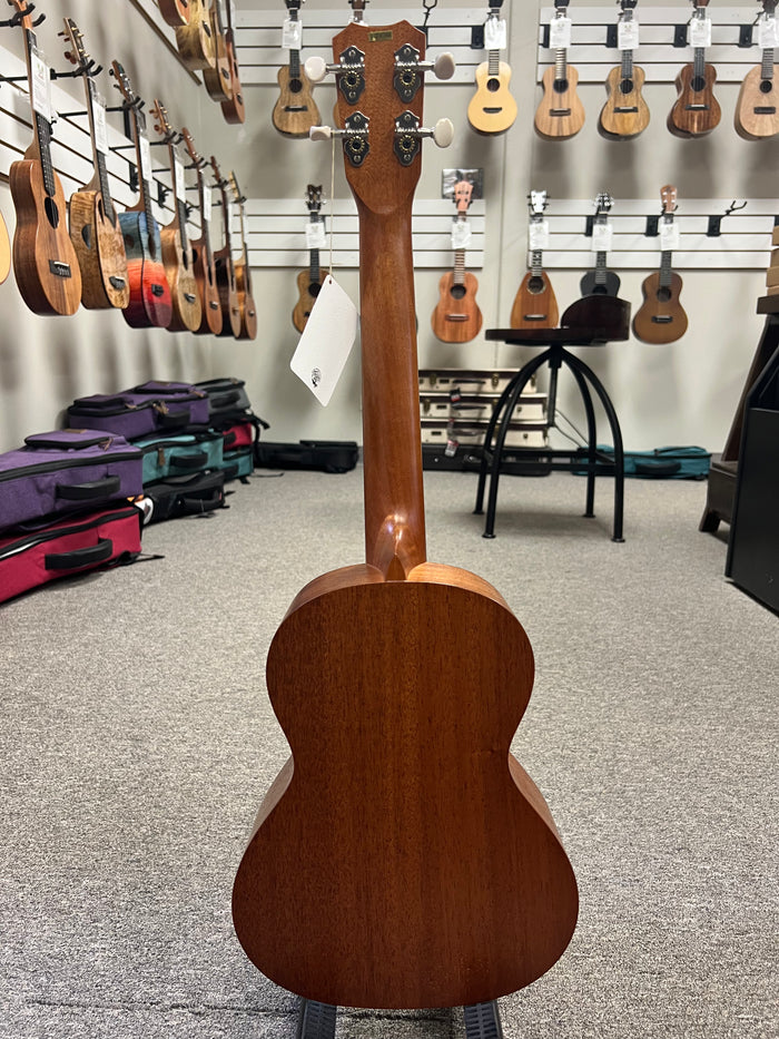 Islander by Kanile'a MT-4-HNS Mahogany Honu Tenor Ukulele - Turtle Inlay
