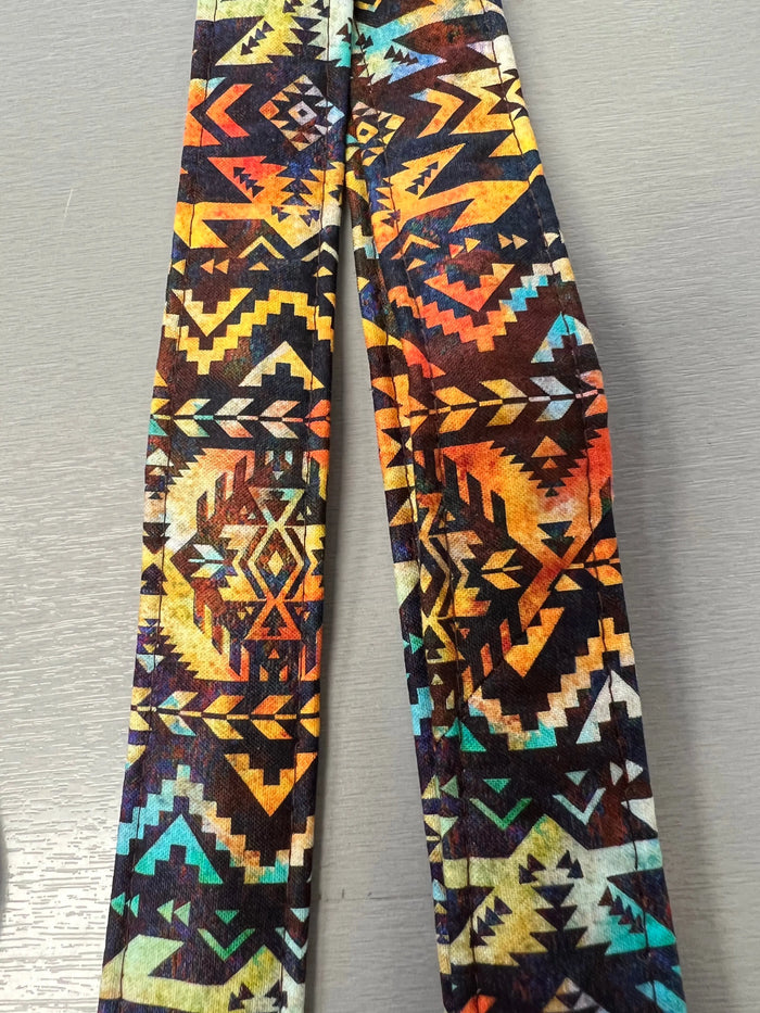 Quiltsand Woven Ukulele Strap - Aztec - Adjustable - Aloha City Ukes