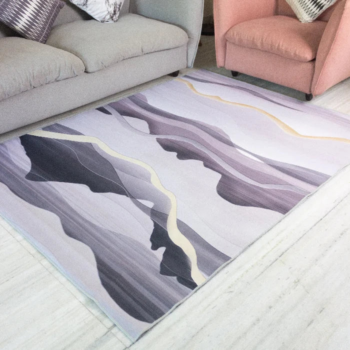 Abstract Ink-Art Modern Home Large Carpet Carpets The June Shop