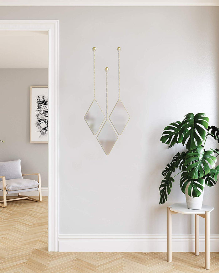 Accent Wall Mirror Set of 3