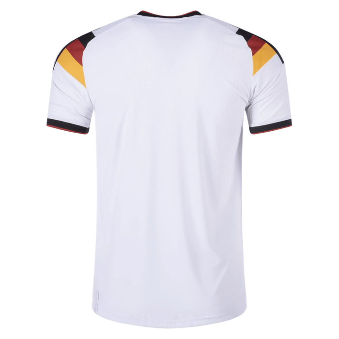 adidas Men's Germany Authentic Home World Cup Jersey 2026 (White/Black) | SoccerWearhouse