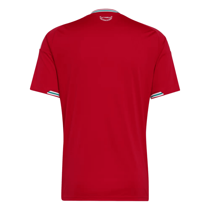 adidas Men's Wales 2026 Home Jersey (Better Scarlet) | SoccerWearhouse