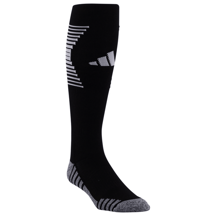 adidas Team Speed 4 OTC Sock (Black/White) | SoccerWearhouse
