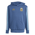 adidas Youth Argentina 2026 DNA Fleece Hoodie (Crew Blue) | SoccerWearhouse