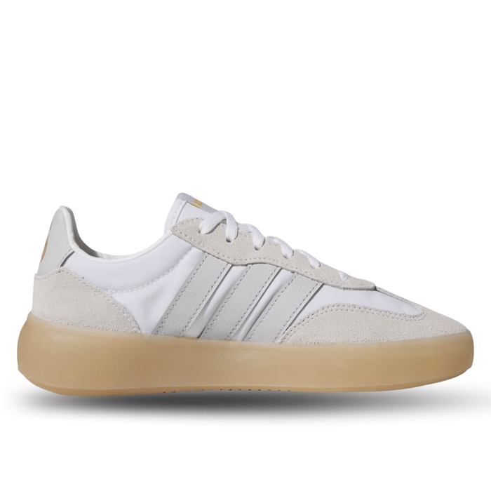 adidas Youth Real Madrid Barreda Decode Junior Soccer Shoes (White/Grey/Gum) | SoccerWearhouse