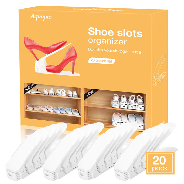 Adjustable Shoe Stacker Space Saver
