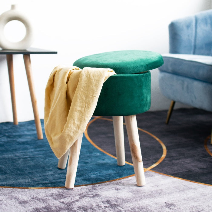 Adriaan Storage Vanity Ottoman