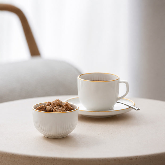 Afina Gold Coffee cup 220 ml