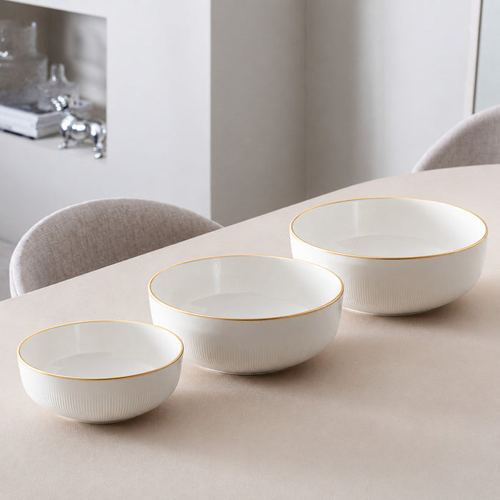 Afina Gold Salad bowl  2800ml