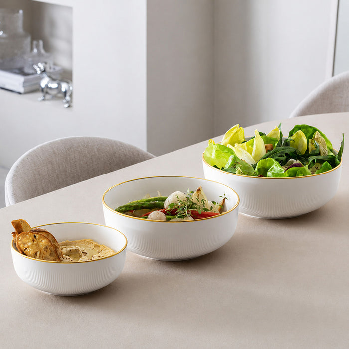 Afina Gold Salad bowl  2800ml