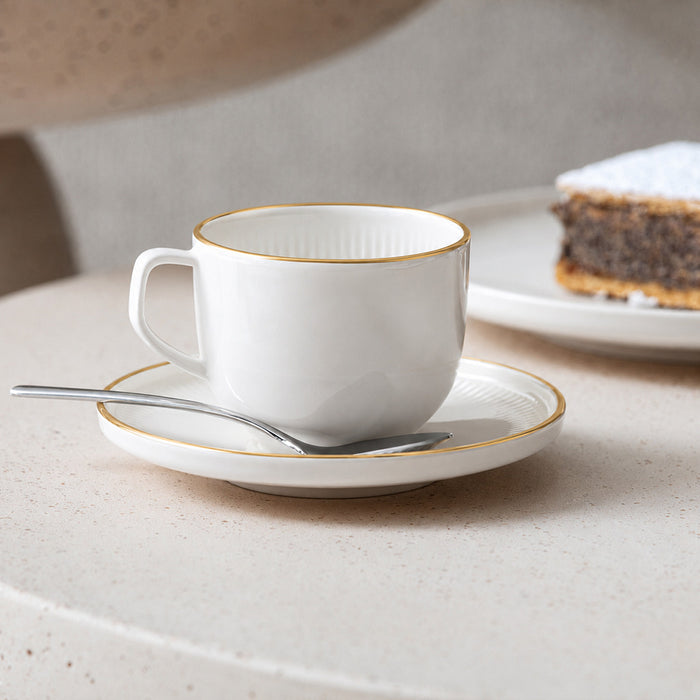 Afina Gold Saucer coffee cup 14 cm
