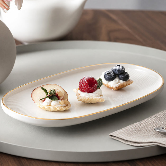 Afina Gold Universal platter 23 cm