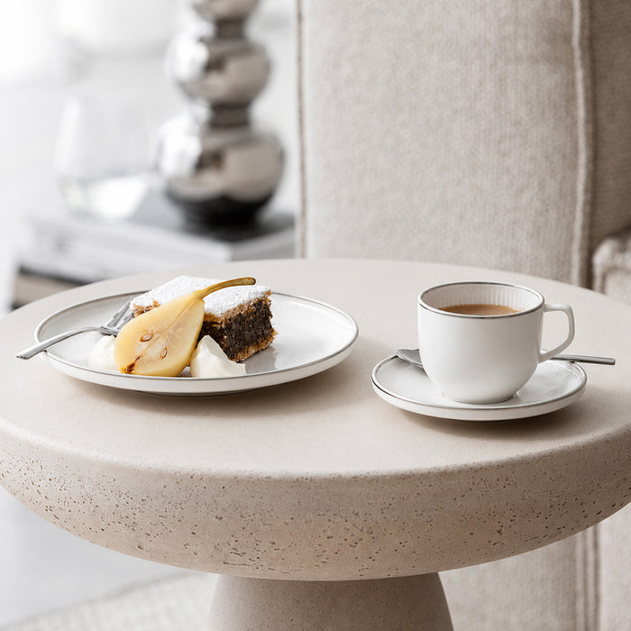 Afina Platinum Saucer coffee cup 14 cm