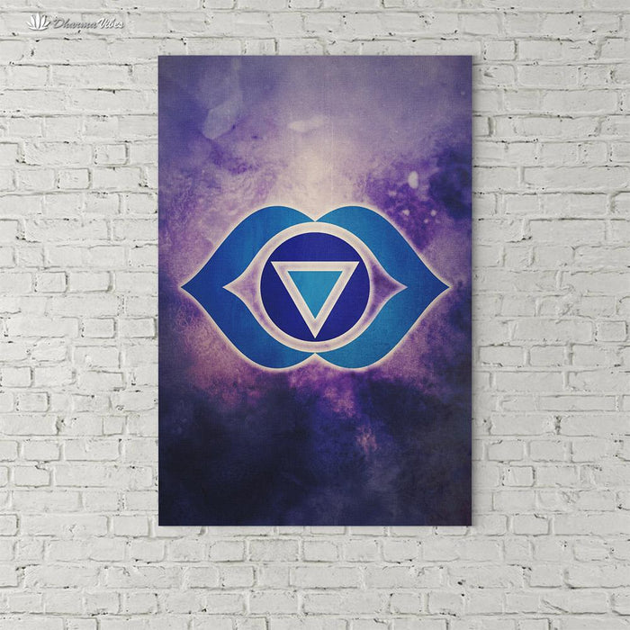 Ajna 6th Chakra by McAshe 1-Piece Canvas Art